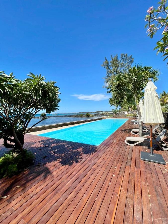 Luxury Beach House With Spectacular Sea View And Pool Trou aux Biches Zewnętrze zdjęcie