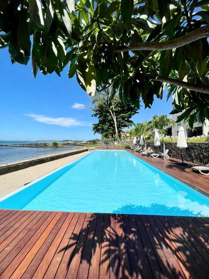 Luxury Beach House With Spectacular Sea View And Pool Trou aux Biches Zewnętrze zdjęcie